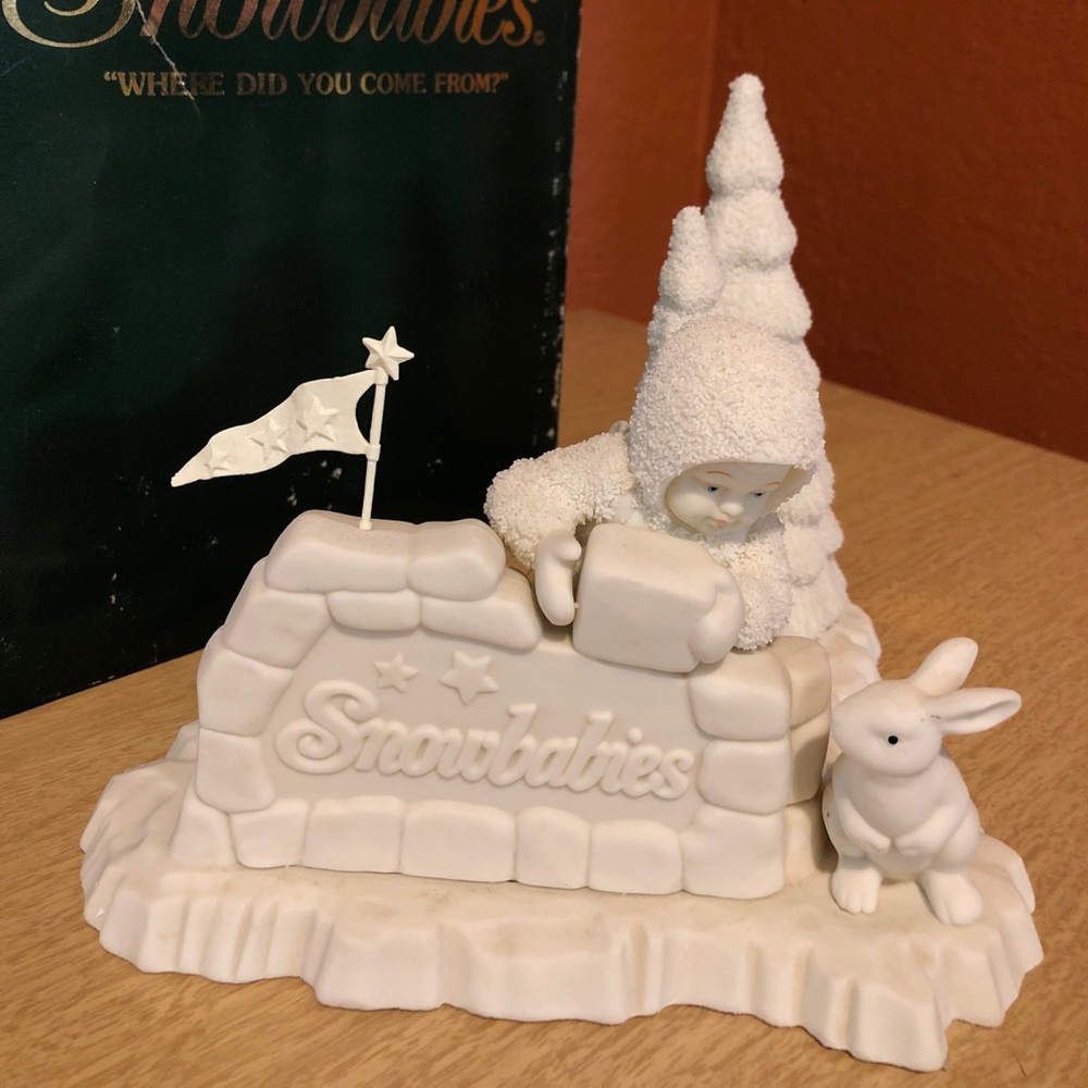 Snowbabies “Where Did You Come From?”